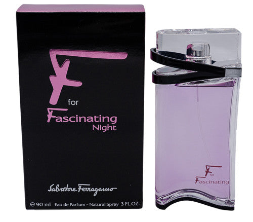 F for Fascinating Night by Salvatore Ferragamo 3 oz EDP for women