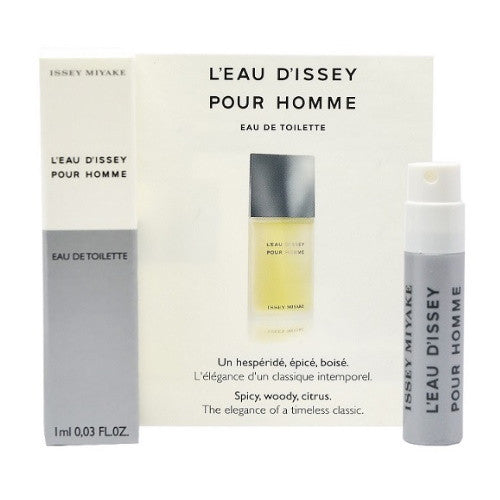 L'eau D'Issey by Issey Miyake 0.03 oz EDT Vial for Men
