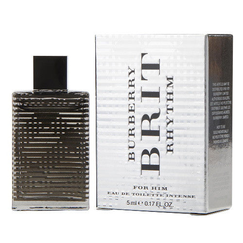 Burberry Brit Rhythm Intense by Burberry 0.17 oz EDT Mini for Men