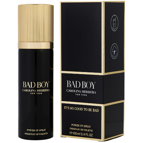 Bad Boy by Carolina Herrera 3.4 oz Fresh EDT Power Up Spray for men