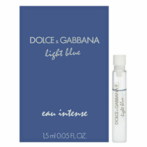 Light Blue Eau Intense by Dolce & Gabbana 0.05 oz EDP Vial for Women