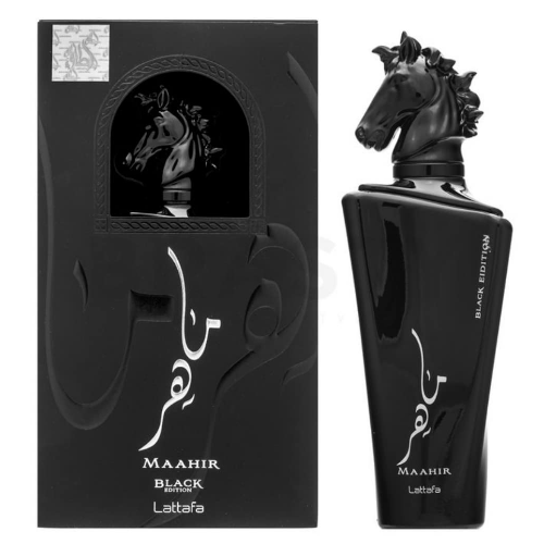 Maahir Black Edition by Lattafa 3.4 oz EDP for Unisex