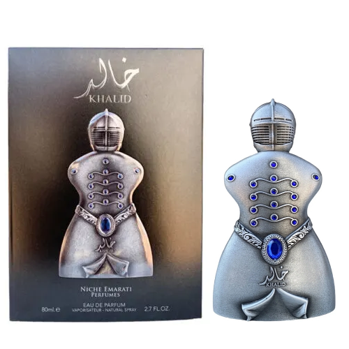 Khalid Niche Emarati by Lattafa 2.7 oz EDP (Metal Bottle) for Unisex