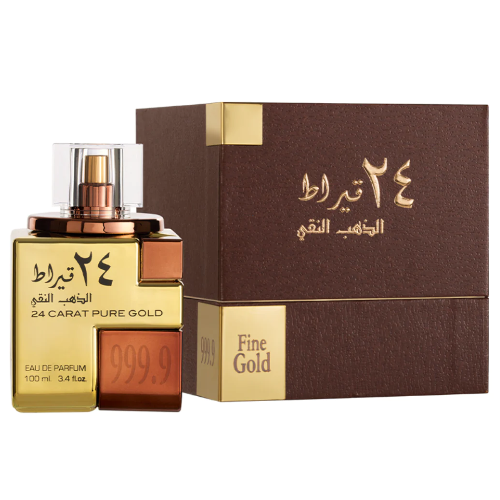 24 Carat Pure Gold by Lattafa 3.4 oz EDP for Unisex