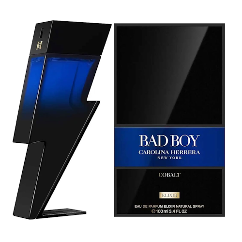 Bad Boy Cobalt Elixir by Carolina Herrera 3.4 oz EDP for Men