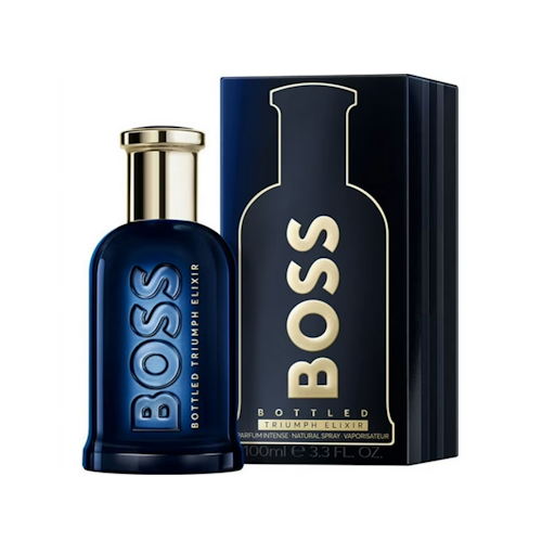 Boss Bottled Triumph Elixir by Hugo Boss 3.3 oz Parfum Intense for Men