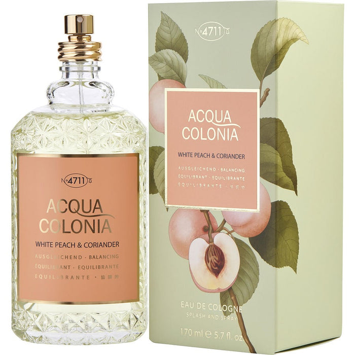 4711 Acqua Colonia White Peach & Coriander - 7STARSFRAGRANCES.COM