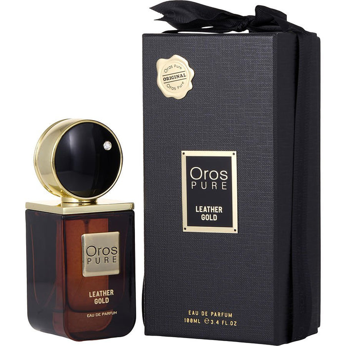 Armaf Oros Pure Leather Gold - 7STARSFRAGRANCES.COM