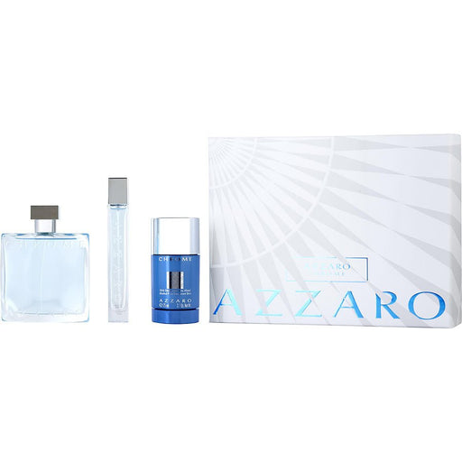 Azzaro Chrome Gift Set - 7STARSFRAGRANCES.COM