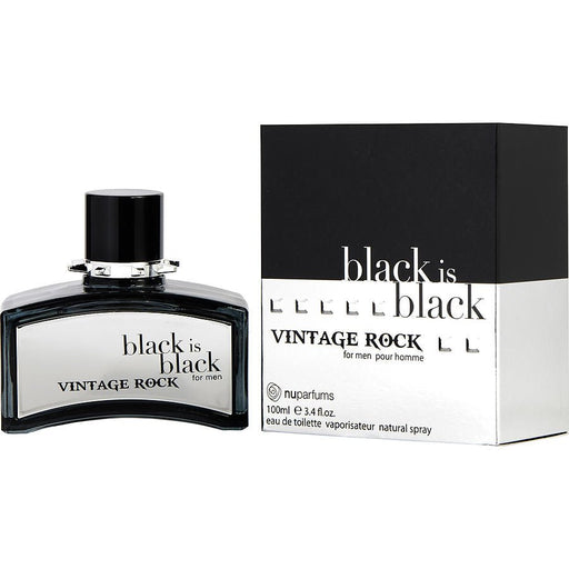 Black Is Black Vintage Rock - 7STARSFRAGRANCES.COM