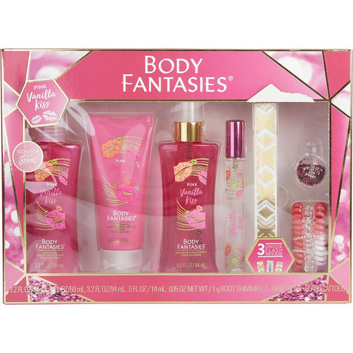 Body Fantasies Pink Vanilla Kiss Fantasy - 7STARSFRAGRANCES.COM