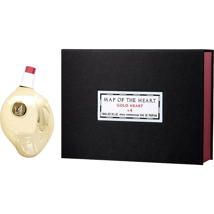 Map Of The Heart V.4 Gold Heart - 7STARSFRAGRANCES.COM