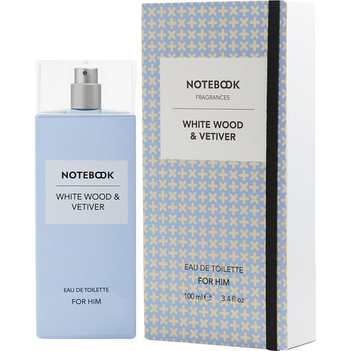Notebook White Wood & Vetiver - 7STARSFRAGRANCES.COM